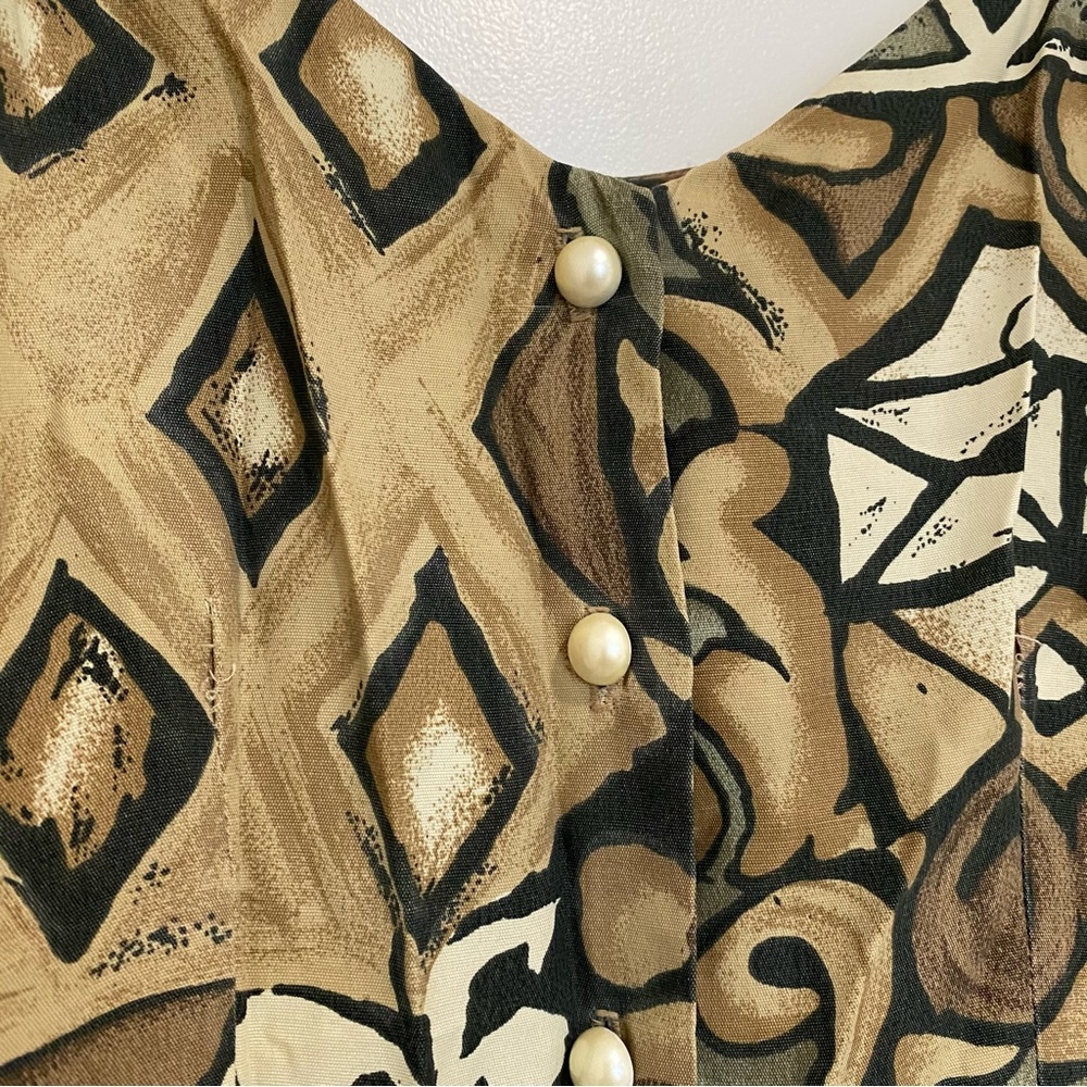 Vintage Pattern Romper - image 3